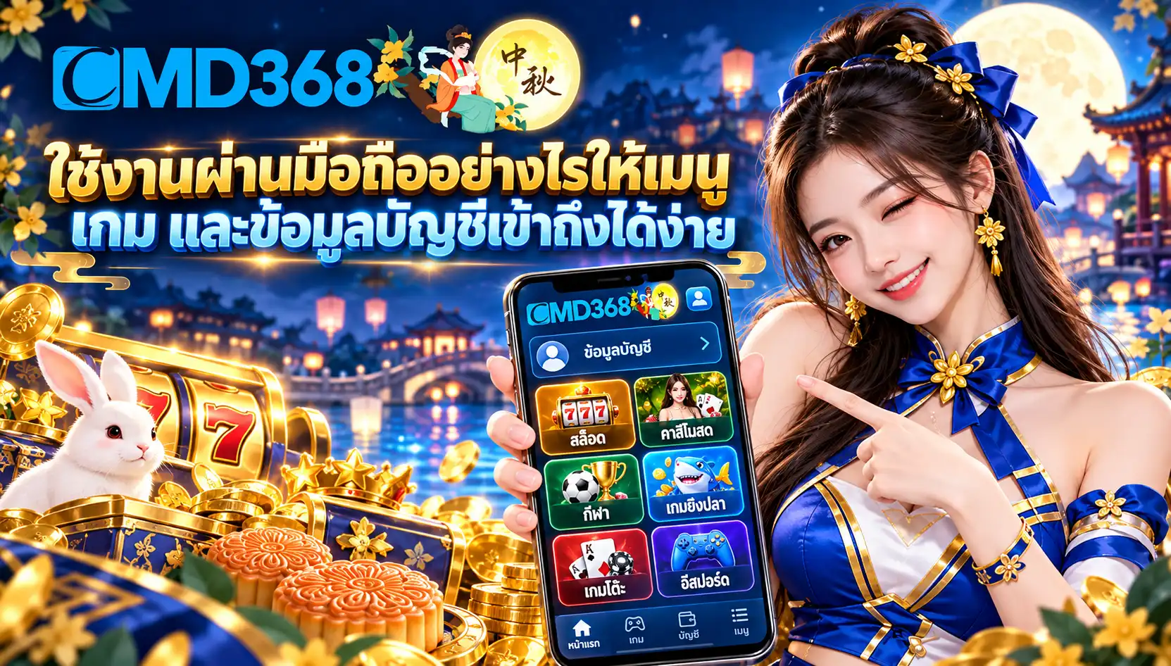 ใช้งานผ่านมือถือ - cmd368